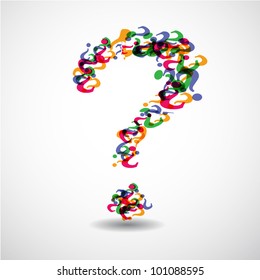 abstract query background with abstract query