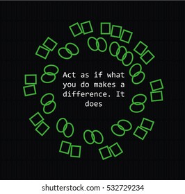 abstract quote banner wallpaper