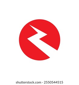 abstrakter R-Buchstabe Logo Symbol Vektorkonzept Design