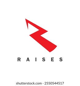 abstrakter R-Buchstabe Logo Symbol Vektorkonzept Design