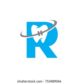 Abstract R Orthodontics Logo