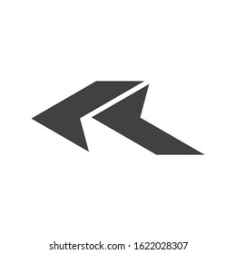 abstract R symbol symbol logo icon