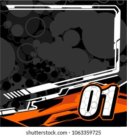 abstract Racing background.
