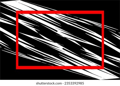 Abstract racing background design with a unique pattern of stripes and a mix of bright colors