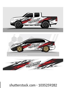 abstract Racing background graphic vector for car, truck and vehicles vinyl wrap