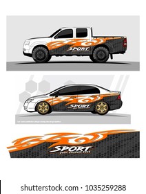 abstract Racing background graphic vector for car, truck and vehicles vinyl wrap