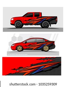 abstract Racing background graphic vector for car, truck and vehicles vinyl wrap