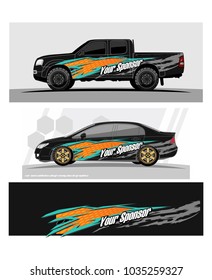 abstract Racing background graphic vector for car, truck and vehicles vinyl wrap