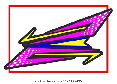 abstract racing background vector design with line patterns and a combination of bright colors such as pink, blue, yellow and others