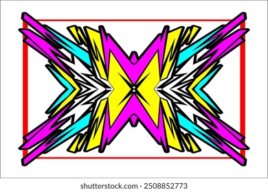 abstract racing background vector design, suitable for your car wrap design