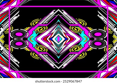 abstract racing background vector design, wrap car with unique line pattern