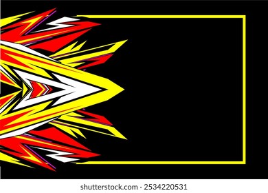 abstract racing background vector design, suitable for wrapping your car, my own work, not ai generated