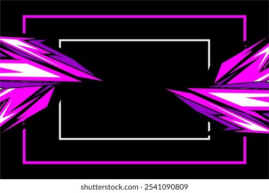 Diseño abstracto del Vector del fondo de las carreras, abrigo del coche, etiqueta de las carreras con el modelo único de la línea, mi propio trabajo, no AI Generar