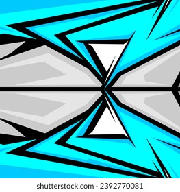 abstract racing background vector premium blue white