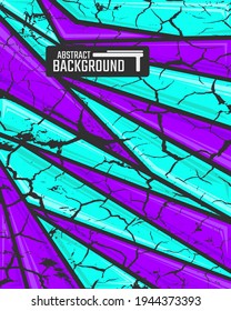 Abstract racing backgrounds for everyday use ranging from racing livery to car vinyl stickers and sports t-shirts.