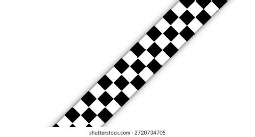 Abstract Racing Checkered Flag on White Background (em inglês). Papel de Parede Esporte. Faixa