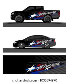 abstract Racing graphic background vector for Truck, boat and vehicle branding. vinyl and wrap ready. 