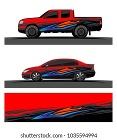 abstract Racing graphic background vector for Truck, boat and vehicle branding. vinyl and wrap ready. 