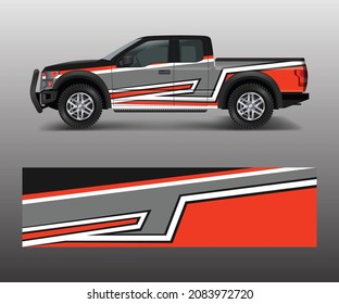 abstract Racing graphic background vector for offroad vehicle wrap design vector