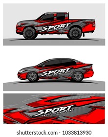 abstract racing graphic kit background for truck car and vehicles