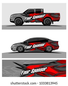 abstract racing graphic kit background for truck car and vehicles