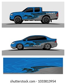 abstract racing graphic kit background for truck car and vehicles