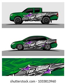 abstract racing graphic kit background for truck car and vehicles