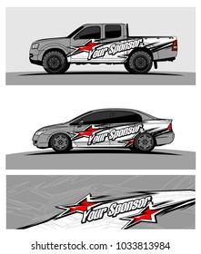 abstract racing graphic kit background for truck car and vehicles