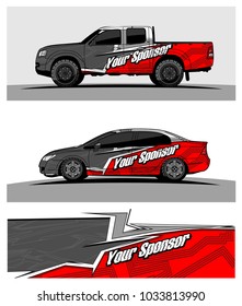 abstract racing graphic kit background for truck car and vehicles