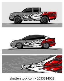 abstract racing graphic kit background for truck car and vehicles
