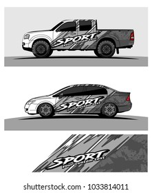 abstract racing graphic kit background for truck car and vehicles