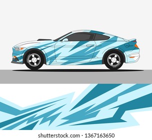 abstract racing graphic stripe background kit for vehicle vinyl wrap, race car sticker, and rally livery