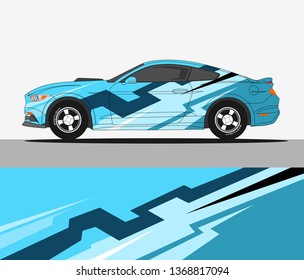 abstract racing graphic stripe background kit for vehicle vinyl wrap, race car sticker, and rally livery