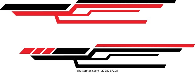 Abstrakte Rennstreifen Hintergrund mit dynamischen geometrischen Linien.