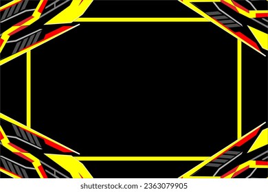 abstract racing vector background design with a unique striped pattern and a beautiful combination of bright colors, suitable for your wrapping design