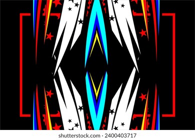 Abstract Racing Vector Background Design with Unique Line Pattern and Bright Color,Looks Beautiful
