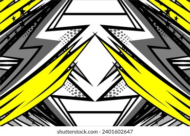 Abstract Racing Vector Background Design with U Nh Ik Line Pattern and with Elegant Grayscale Color Combination look good