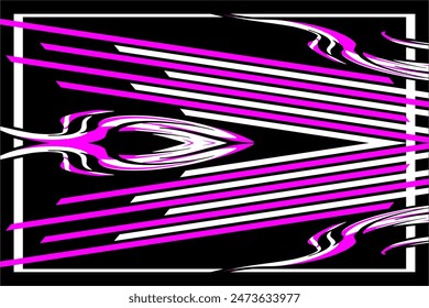 abstract racing vector background design with a unique line pattern