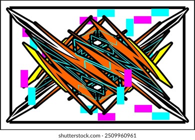 Projeto de fundo de vetor de corrida abstrato com padrão exclusivo para seu carro de decalque conceito