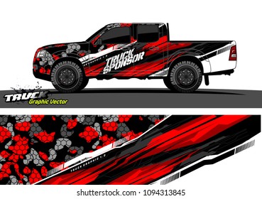 
abstract racing vector background for truck car and vehicles wrap design. 
