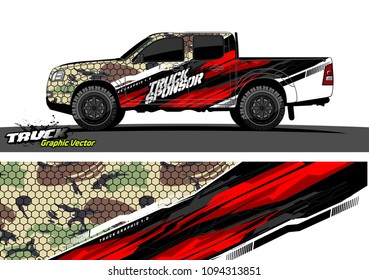 
abstract racing vector background for truck car and vehicles wrap design. 