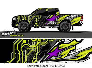 
abstract racing vector background for truck car and vehicles wrap design. 