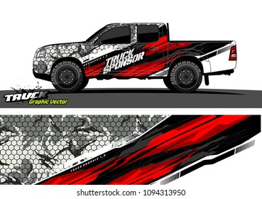 
abstract racing vector background for truck car and vehicles wrap design. 