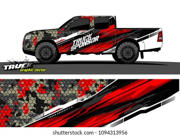 
abstract racing vector background for truck car and vehicles wrap design. 