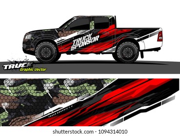 
abstract racing vector background for truck car and vehicles wrap design. 