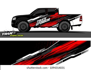 
Abstract Racing Vector Background For Truck Car And Vehicles Wrap Design. 