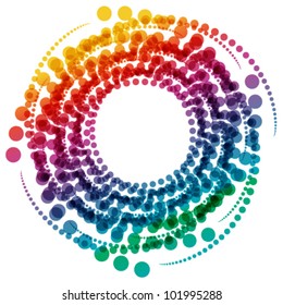 abstract radial background