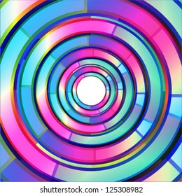 abstract radial background