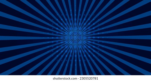 abstract radial blue gradient vector background