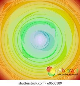 Abstract radial colorful background